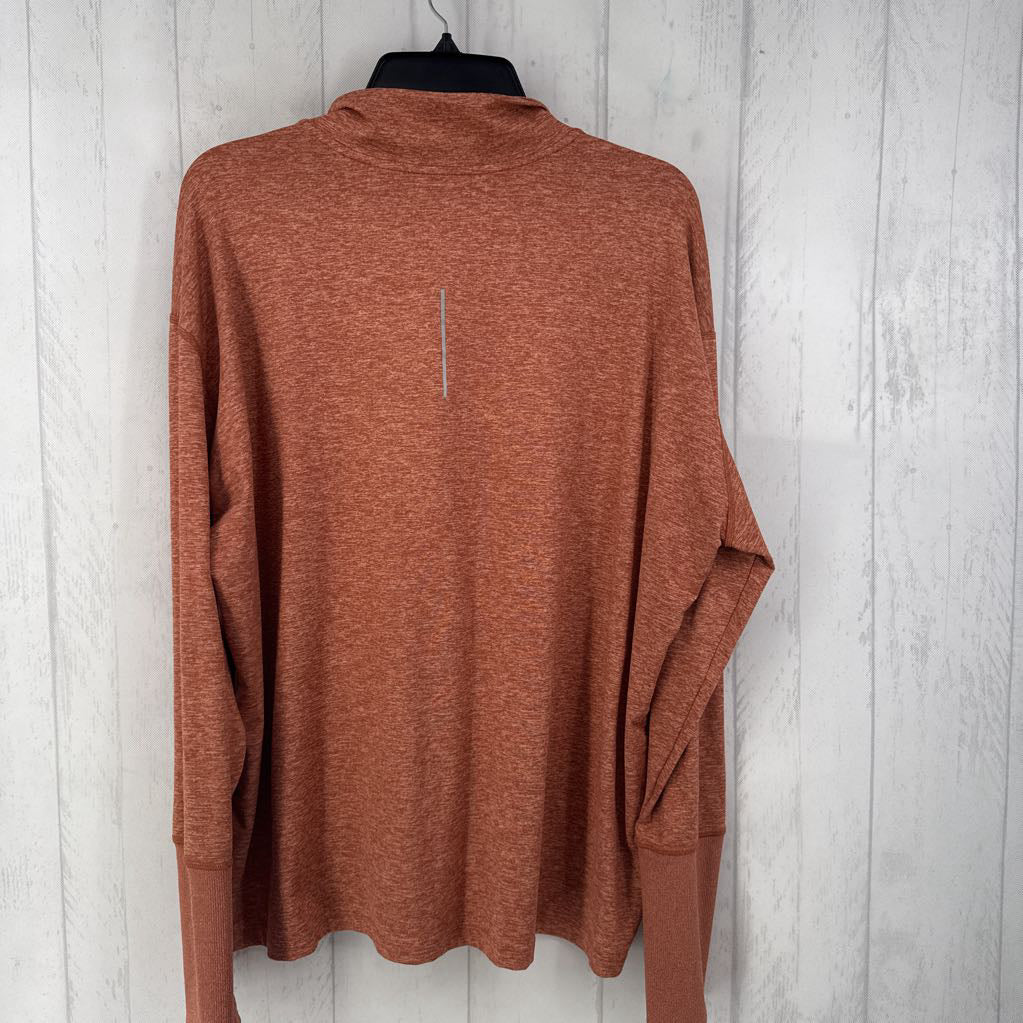 XXL marled l/s pullover