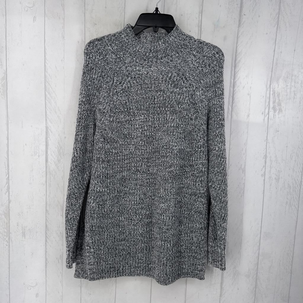 S mock neck sweater