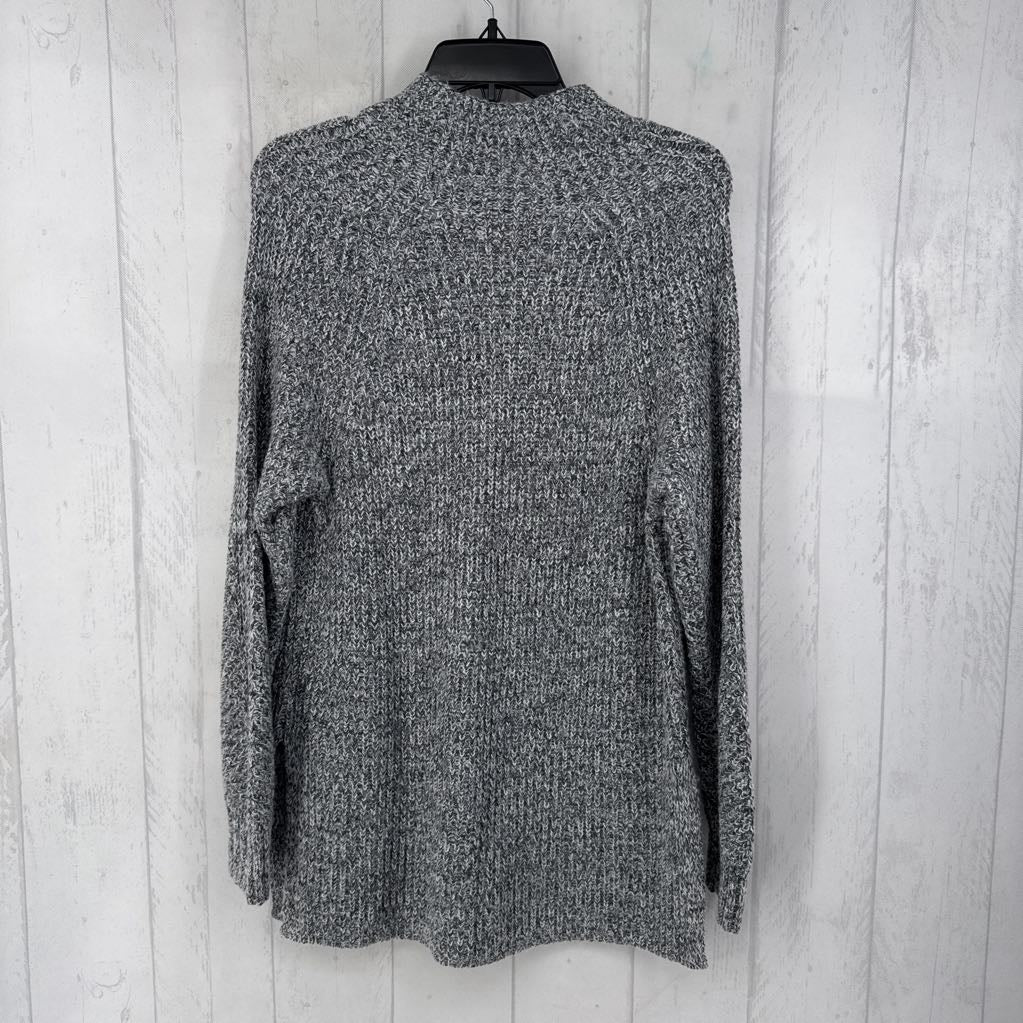S mock neck sweater