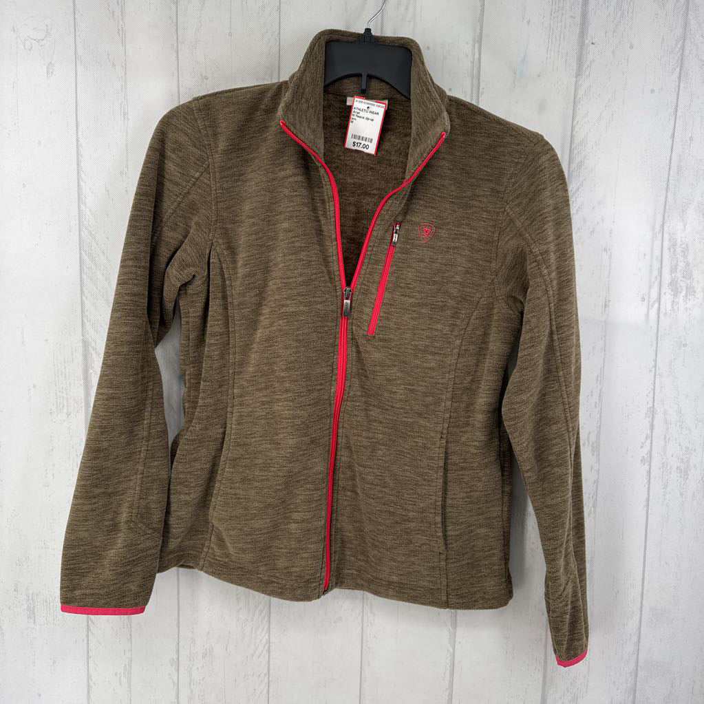 M fleece zip-up jacket