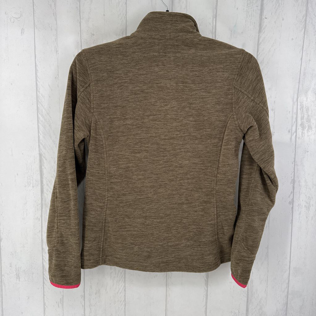 M fleece zip-up jacket