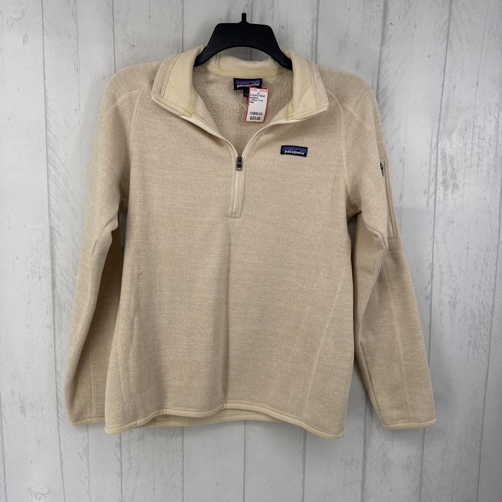 L sherpa 1/2 zip pullover