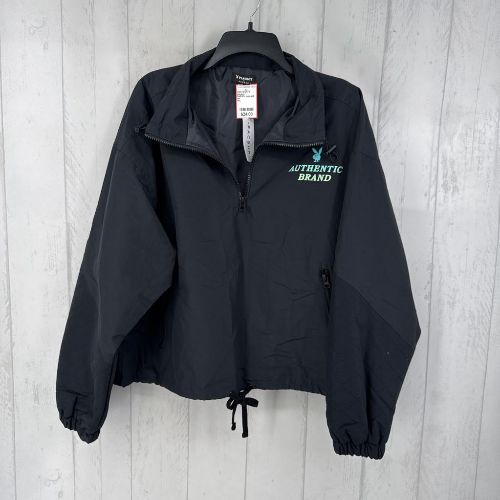 R65 M/L nylon pull over jacket