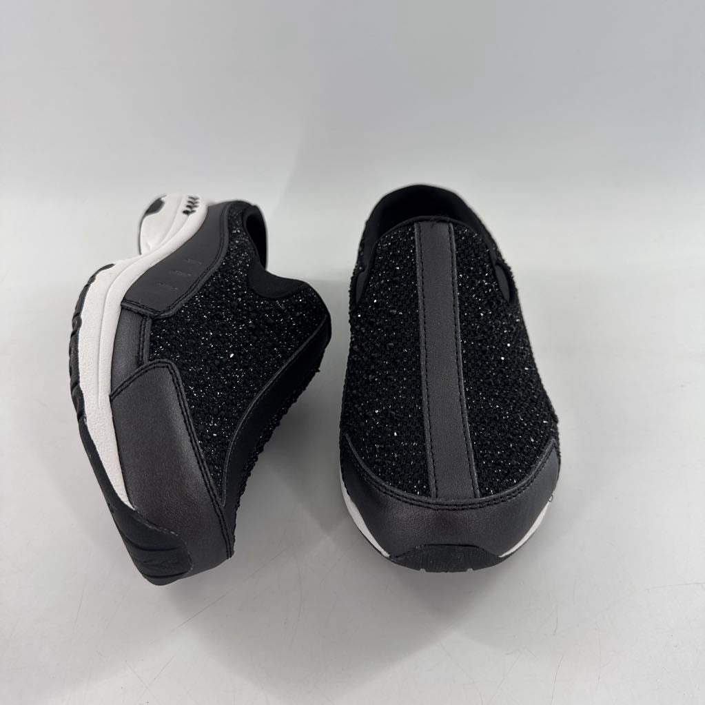 7 rhinestone slip-on mules