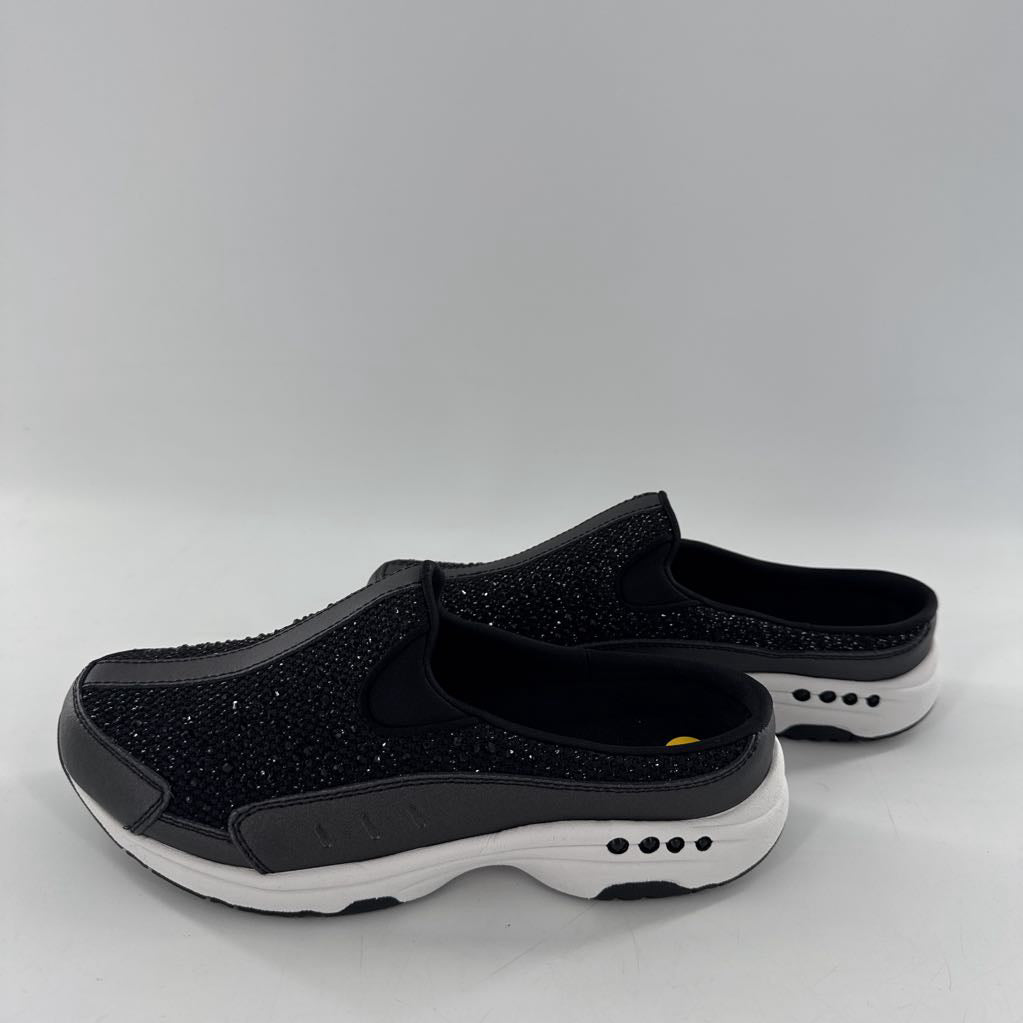 7 rhinestone slip-on mules