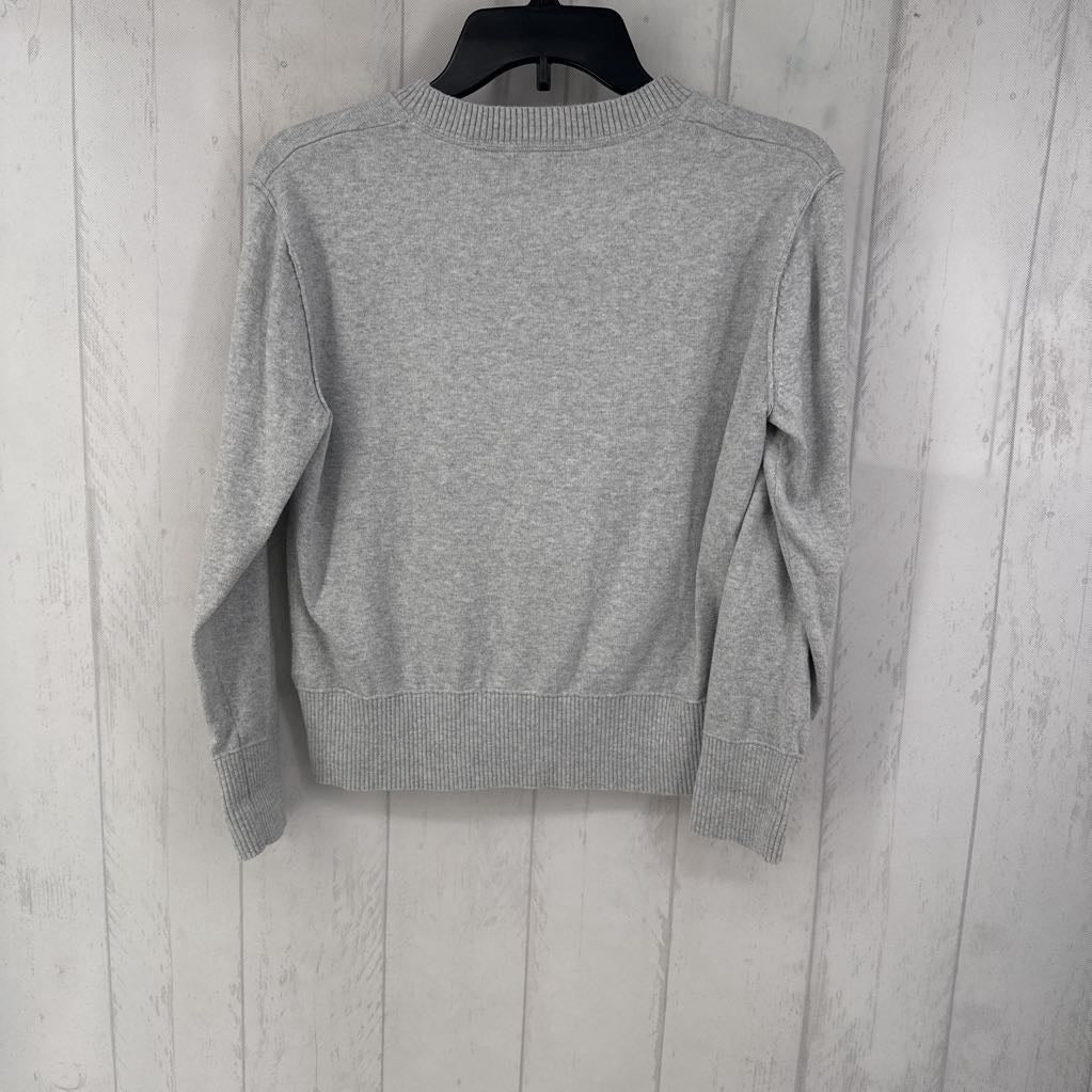 S crewneck crop sweater