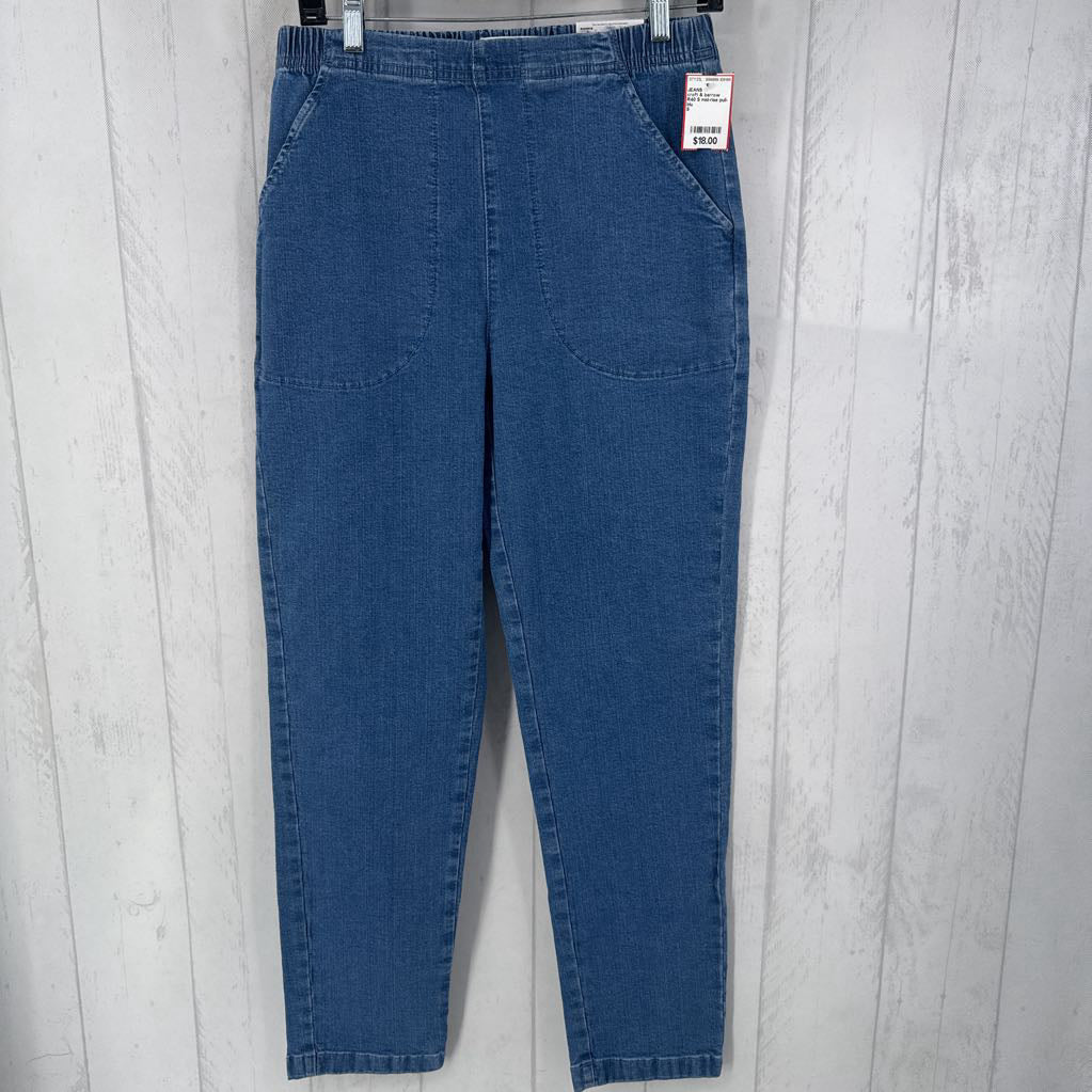 R40 S mid-rise pull-on jean