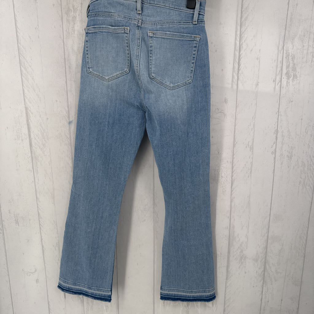 24 kick crop jean