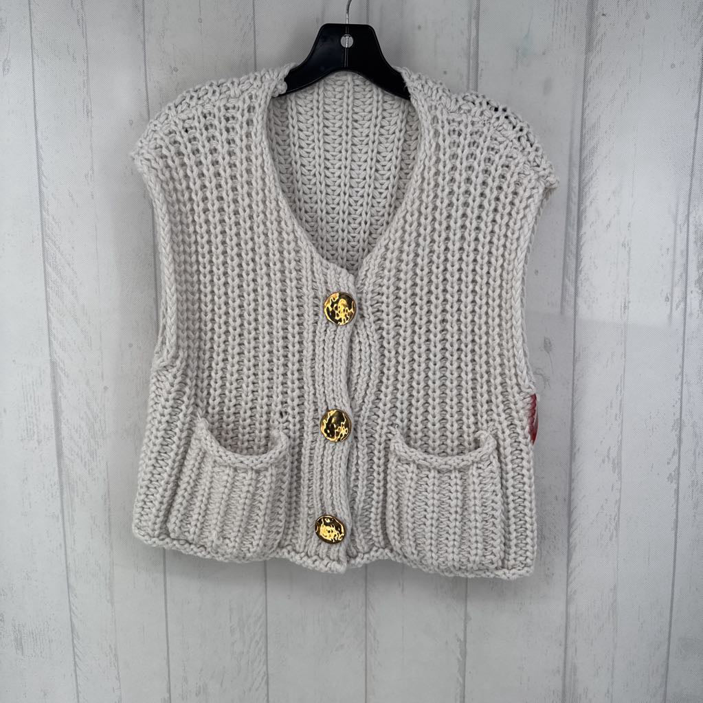 M crochet vest