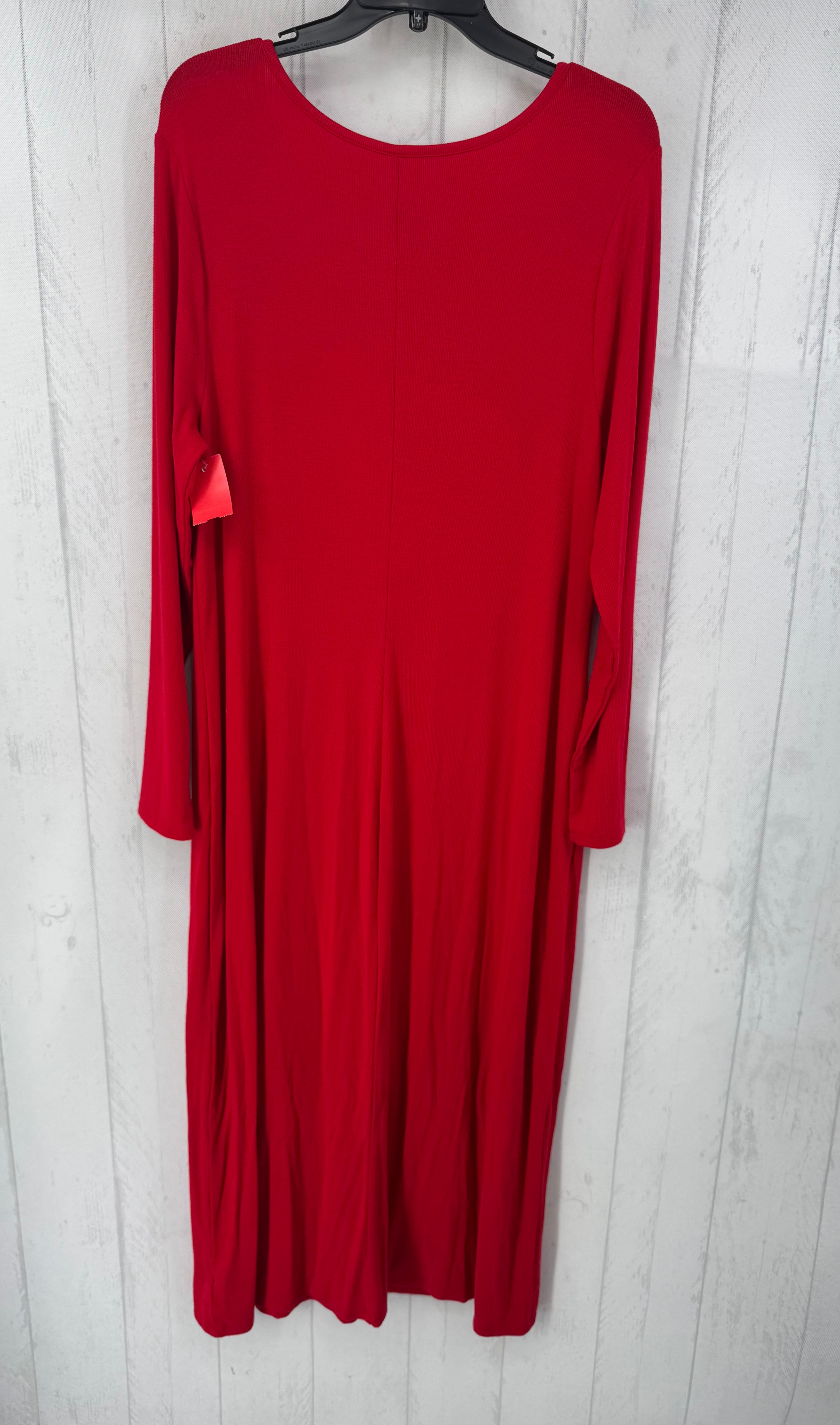 XL ribbed l/s dress