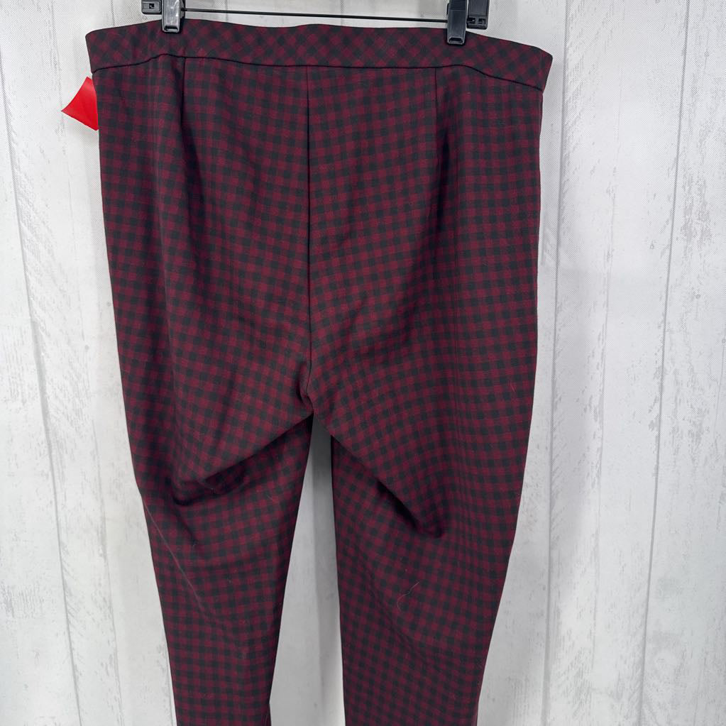 2x check pull-on pants