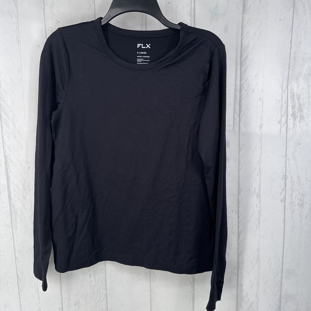XL ribbed l/s tee