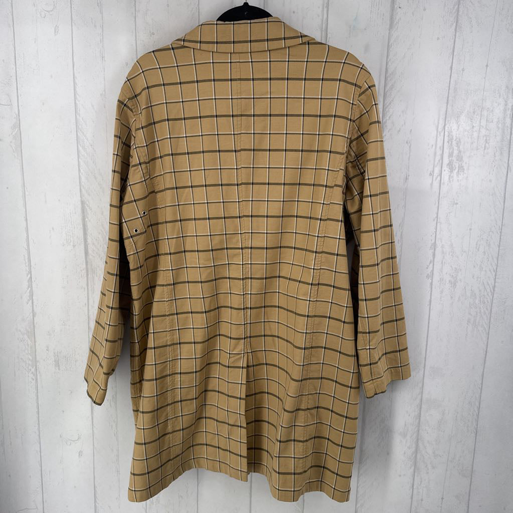 1X checkered twill jacket