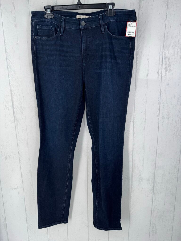 16T stretch straight leg jean