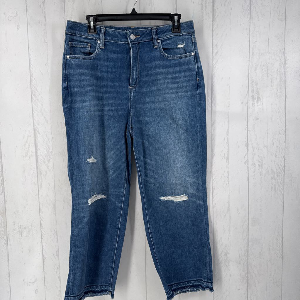 10 high rise straight jeans