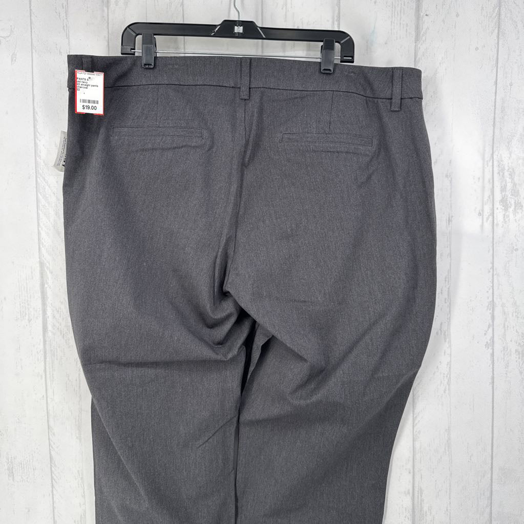 22 straight pants