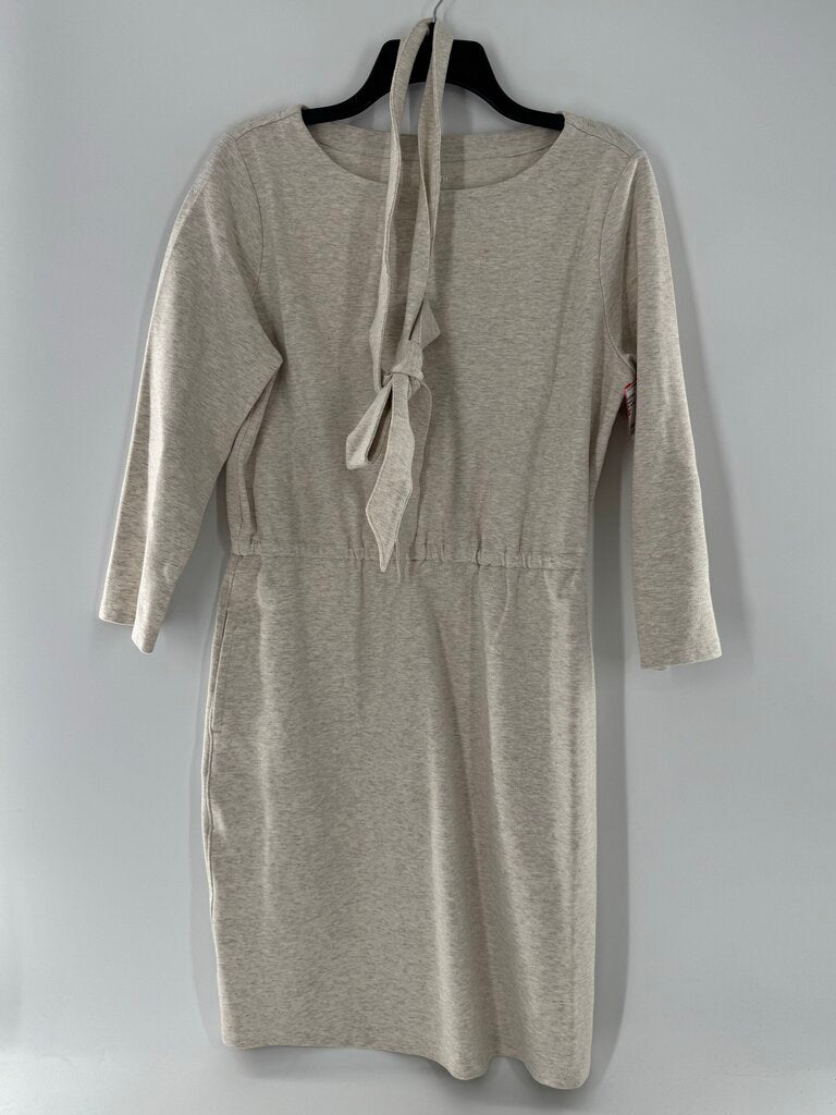 M marled l/s t-shirt dress