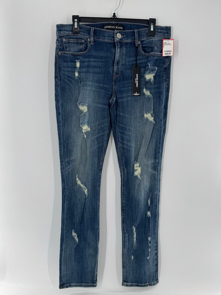 10 mid-rise super skinny jean