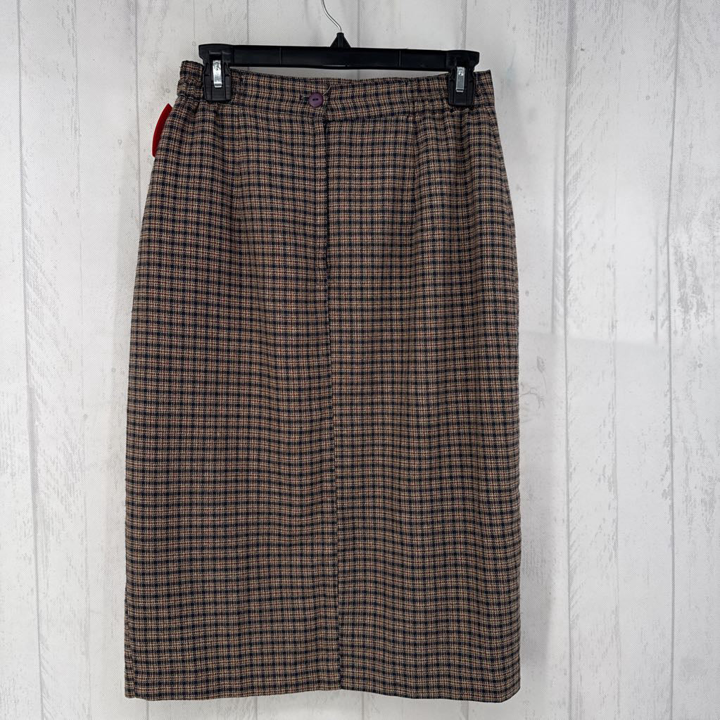8 plaid skirt