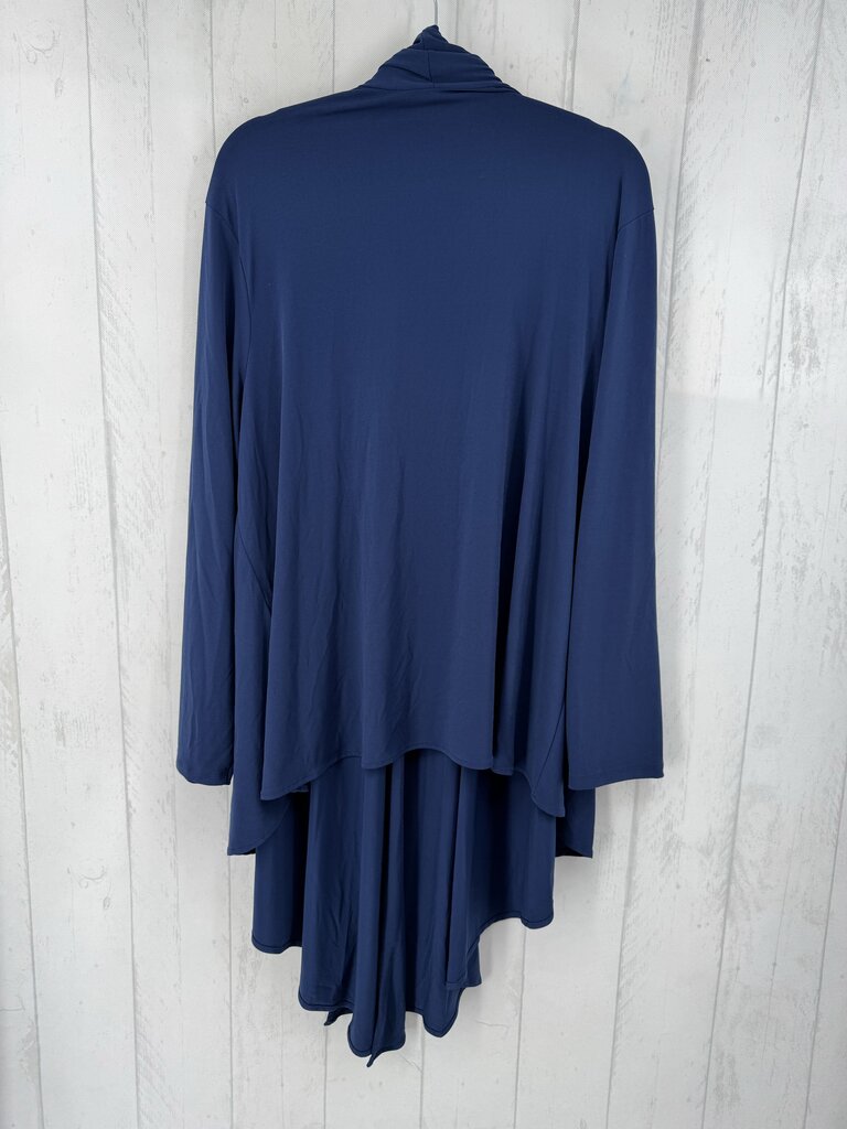 XXL flowy open front cardi