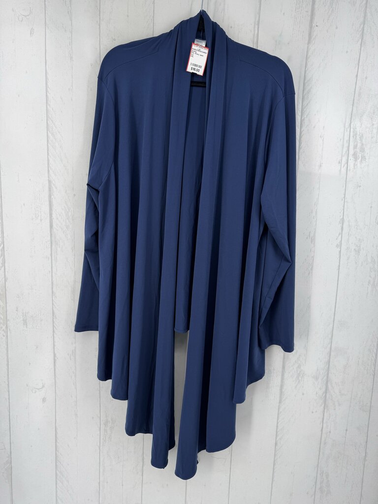XXL flowy open front cardi