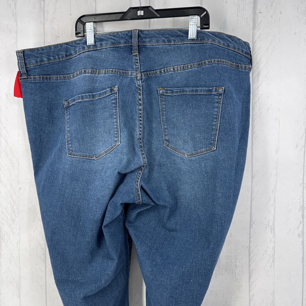 20w hi-rise skinny ankle jean