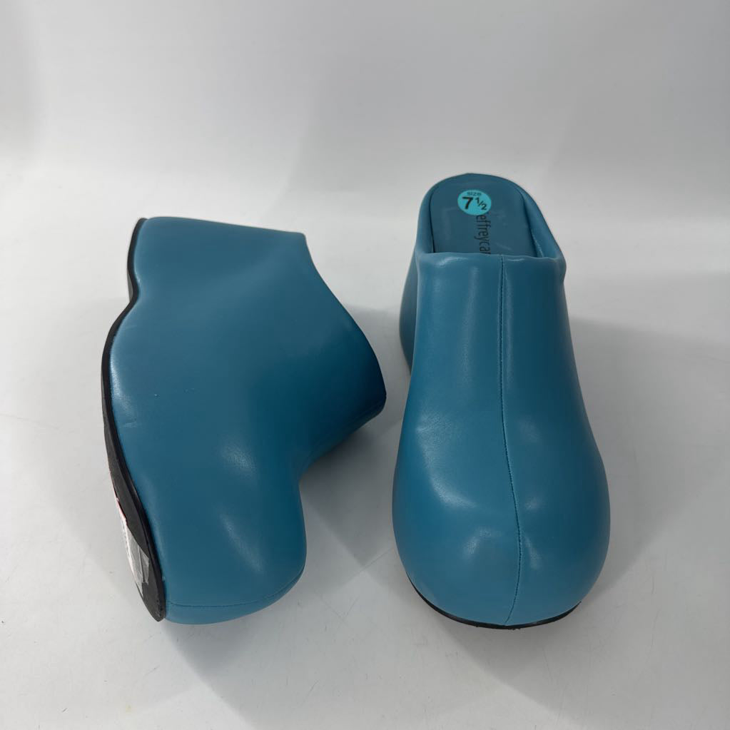 7.5 wedge heel clogs