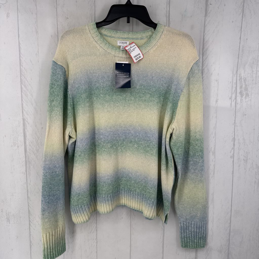 R60 XL crewneck striped sweater