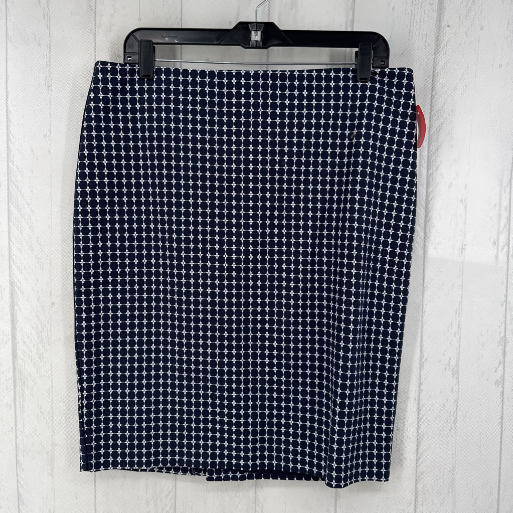 12 circle print skirt