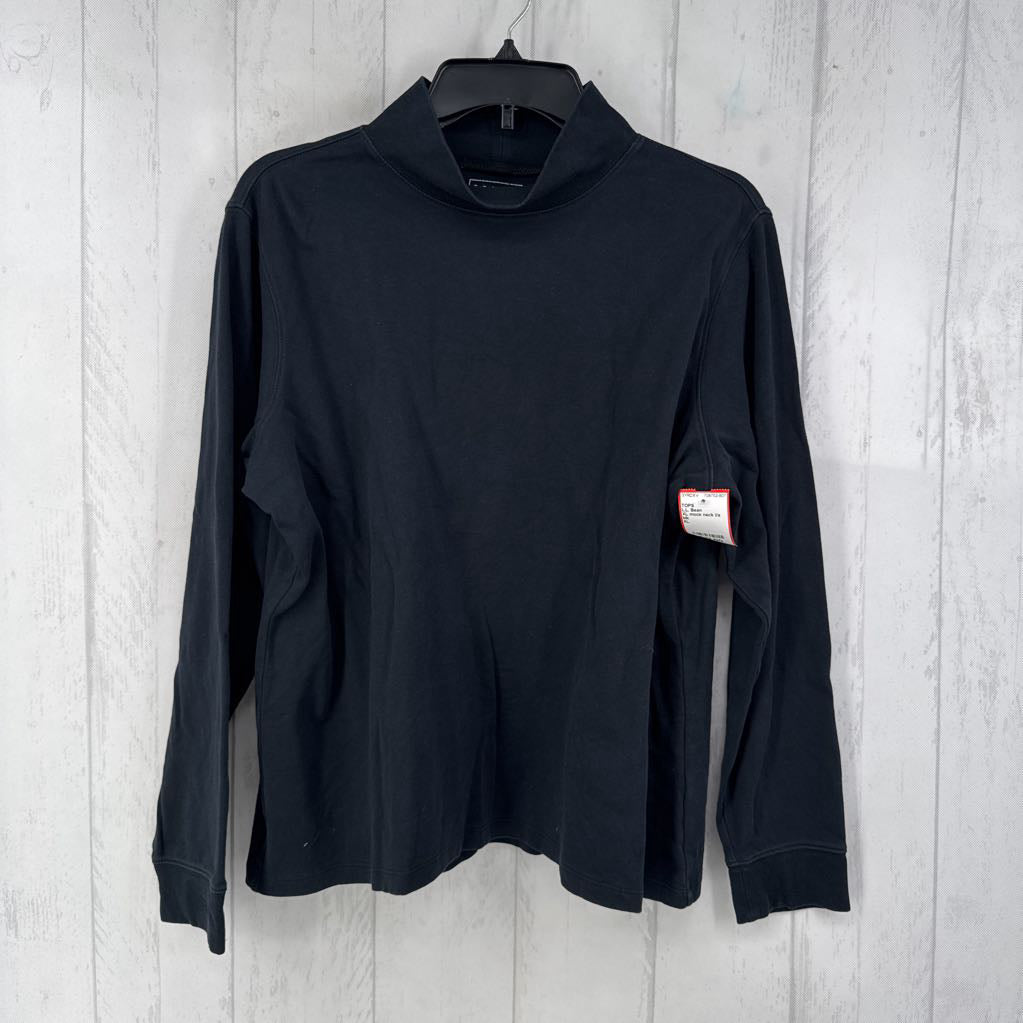 XL mock neck l/s top