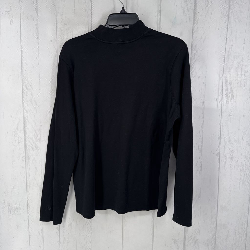XL mock neck l/s top