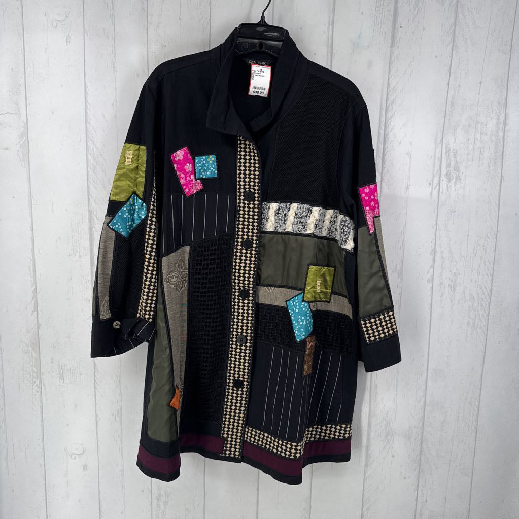 XL patchwork jacket