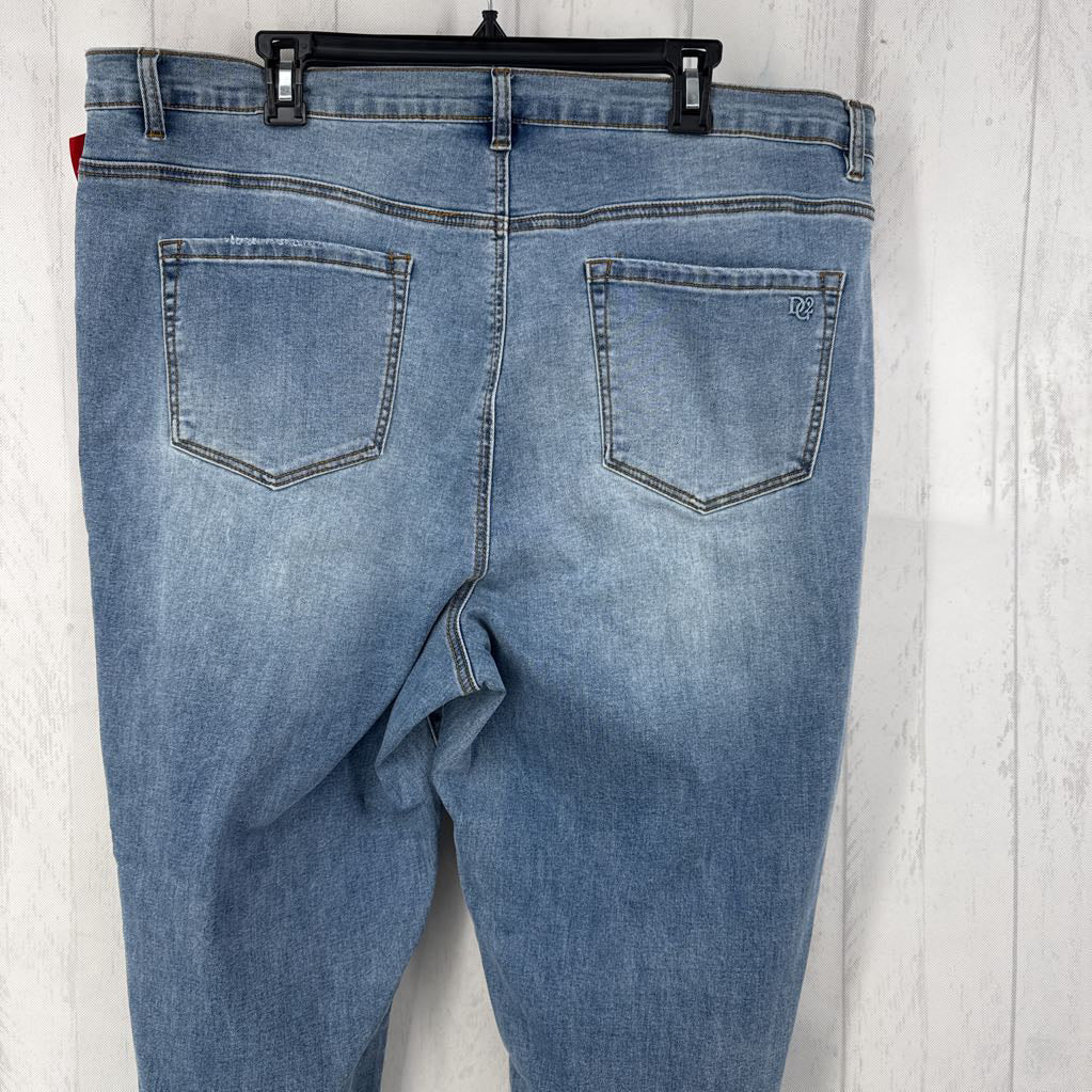 18w stretch crop jean