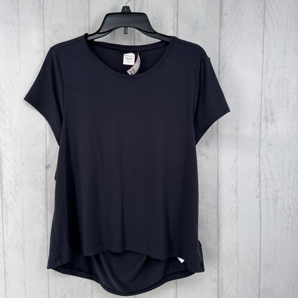 L cutout back s/s tee