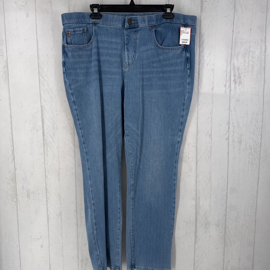 16 pull-on straight leg jeans