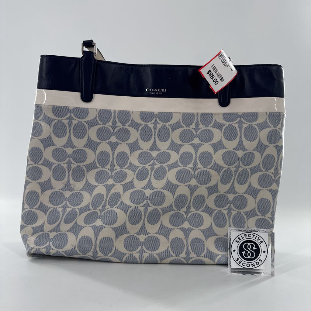 signature top zip tote