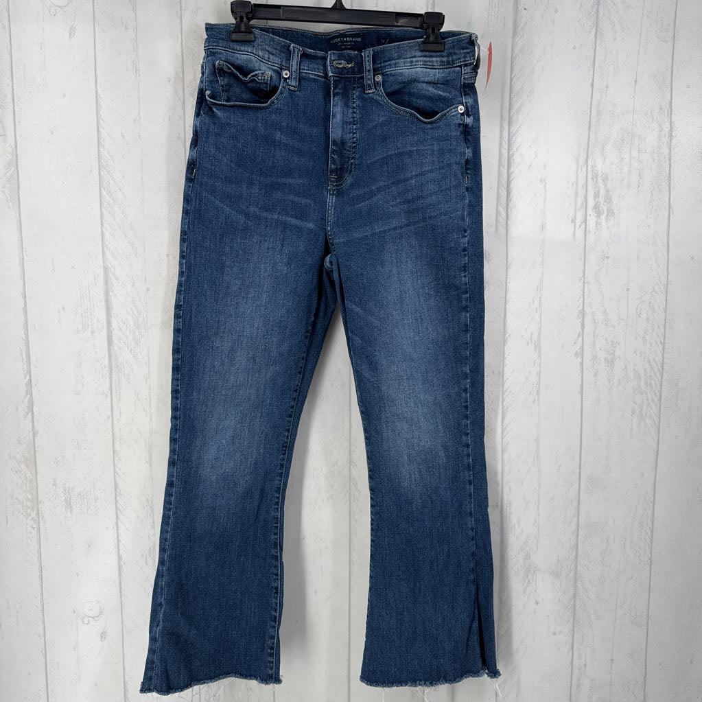 10 hi-rise flare jean