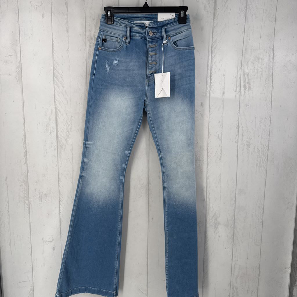 5 curvy fit flare jean