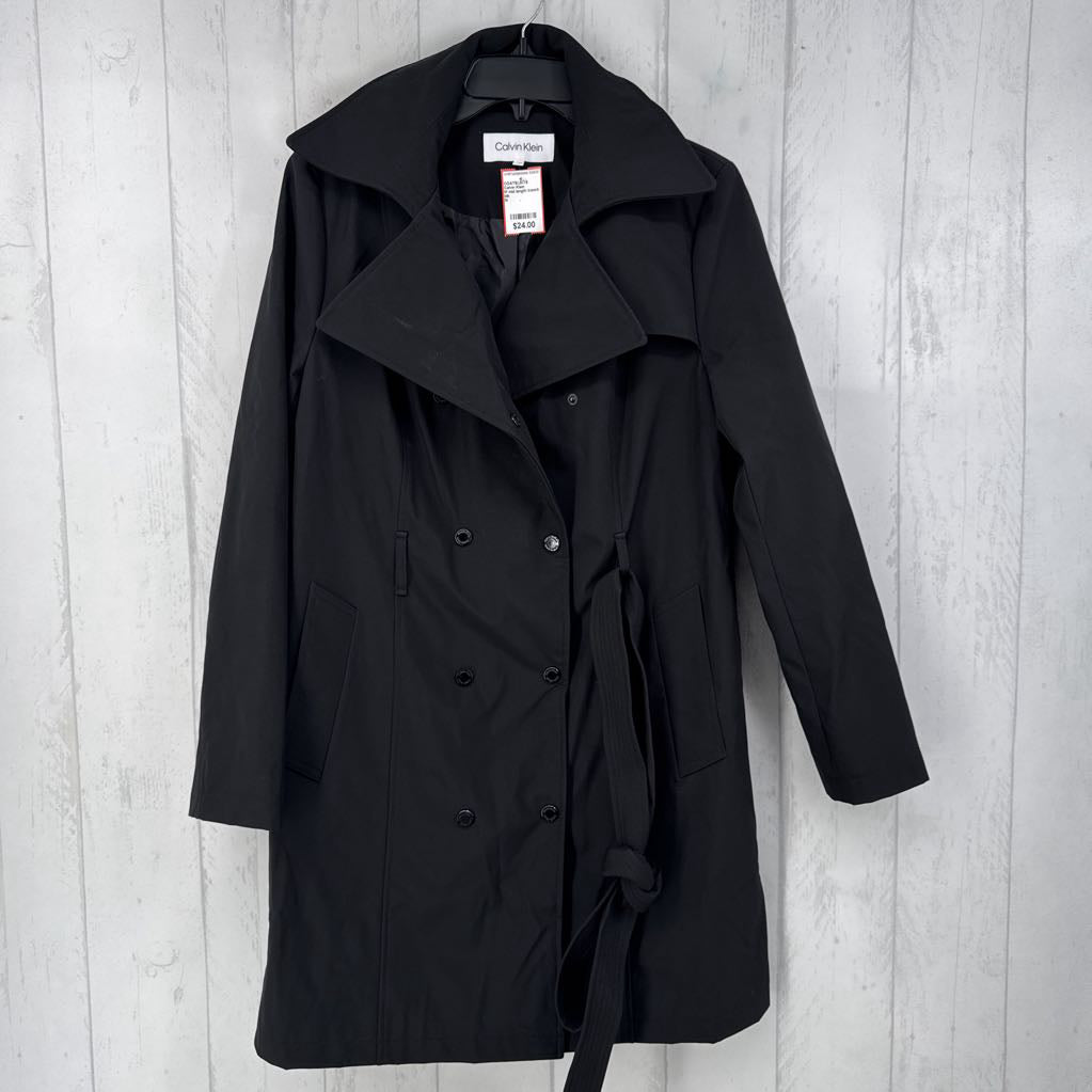 M mid length trench coat