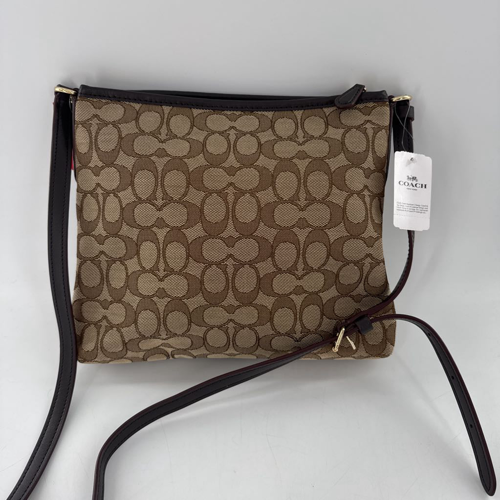 R198 signature logo crossbody