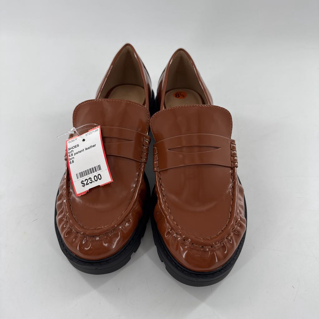 8.5 patent leather loafer