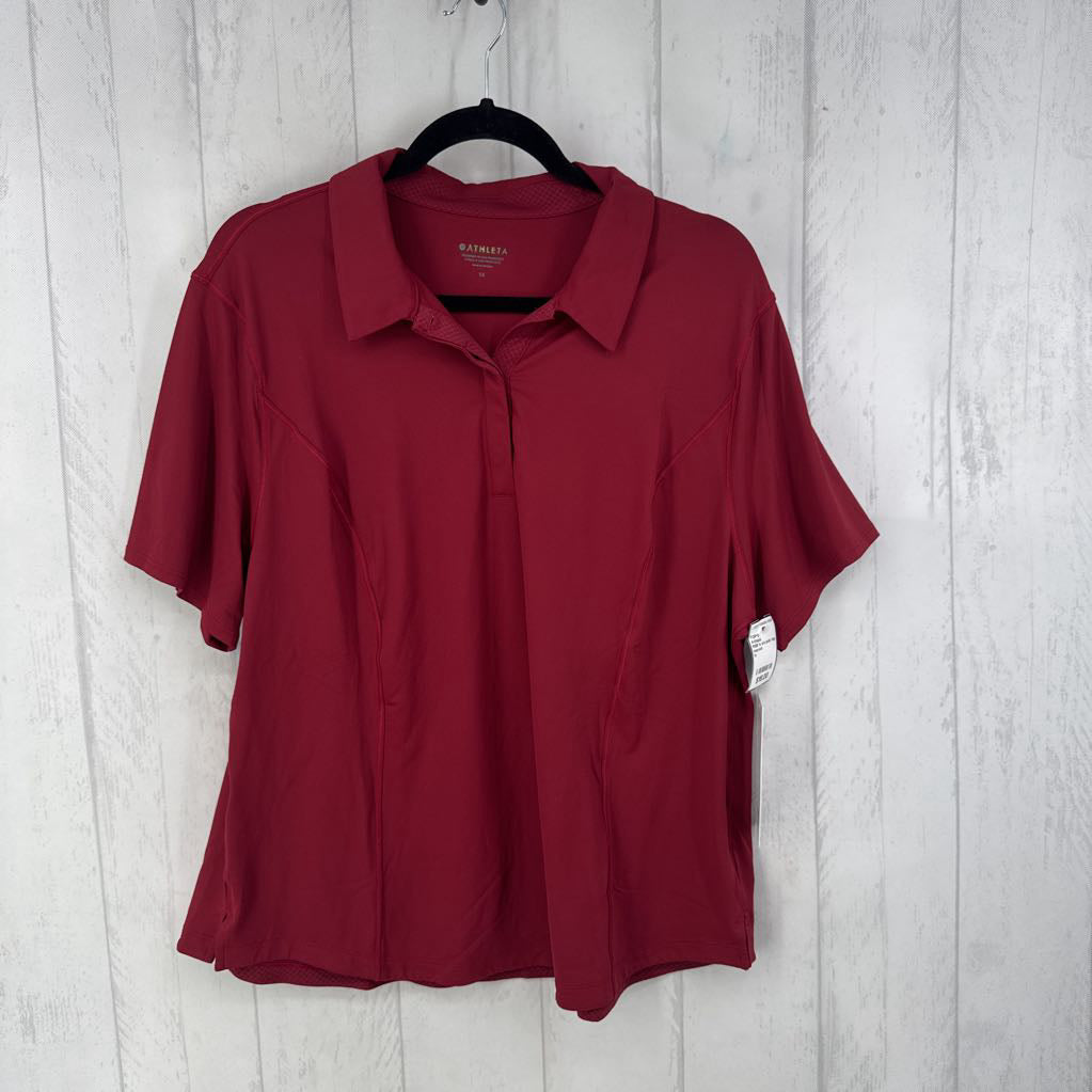 R69 1x s/s polo top