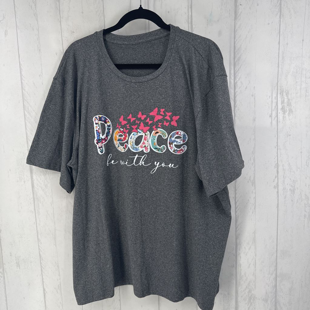4xl s/s peace be with you top