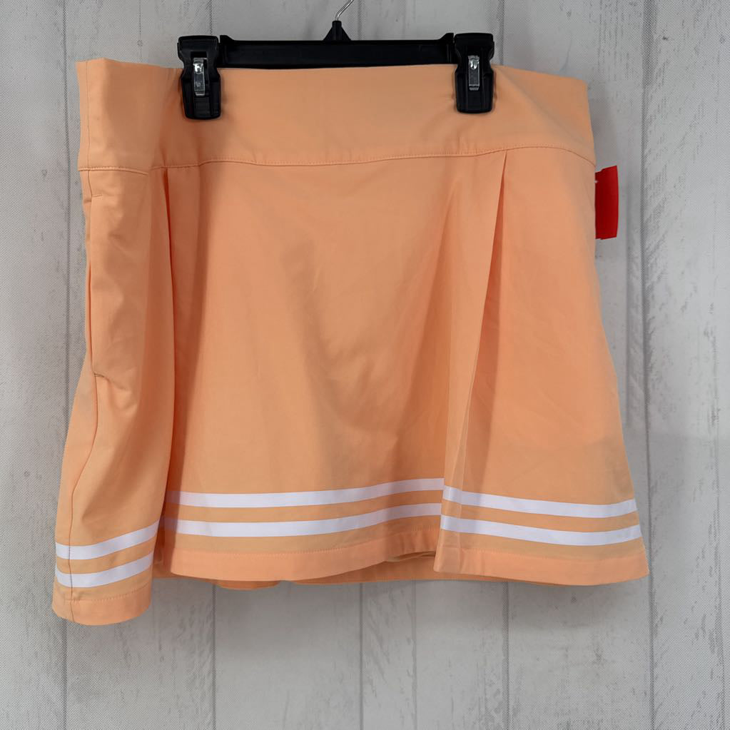 14 side zip skort