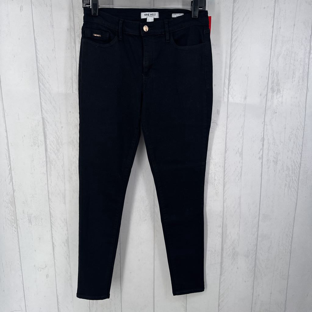 4 mid rise skinny jeans