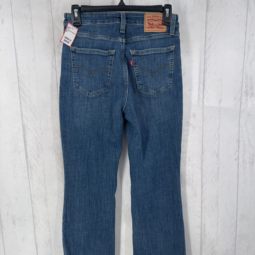27 high rise bootcut jeans