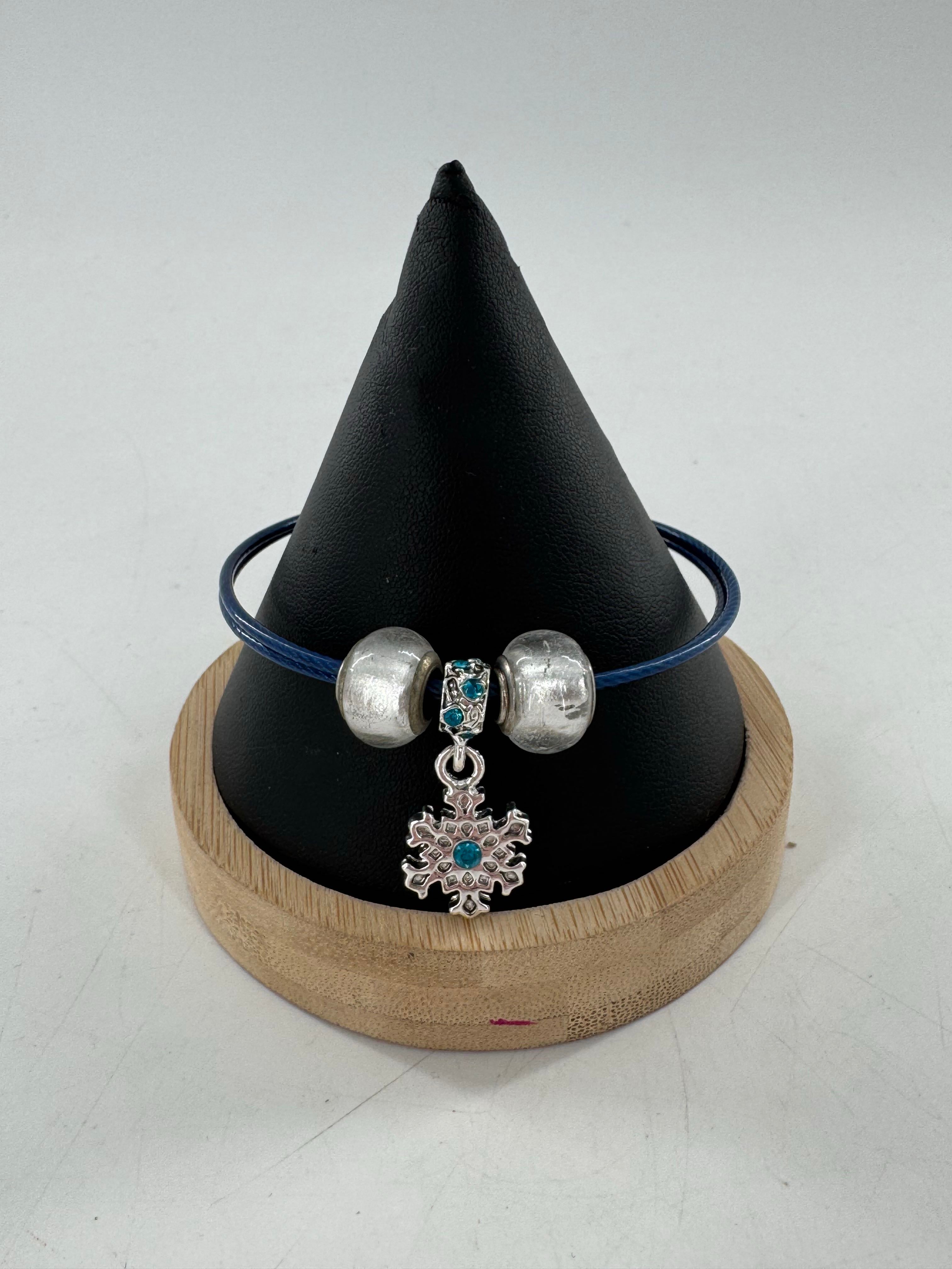 snowflake charm bracelet