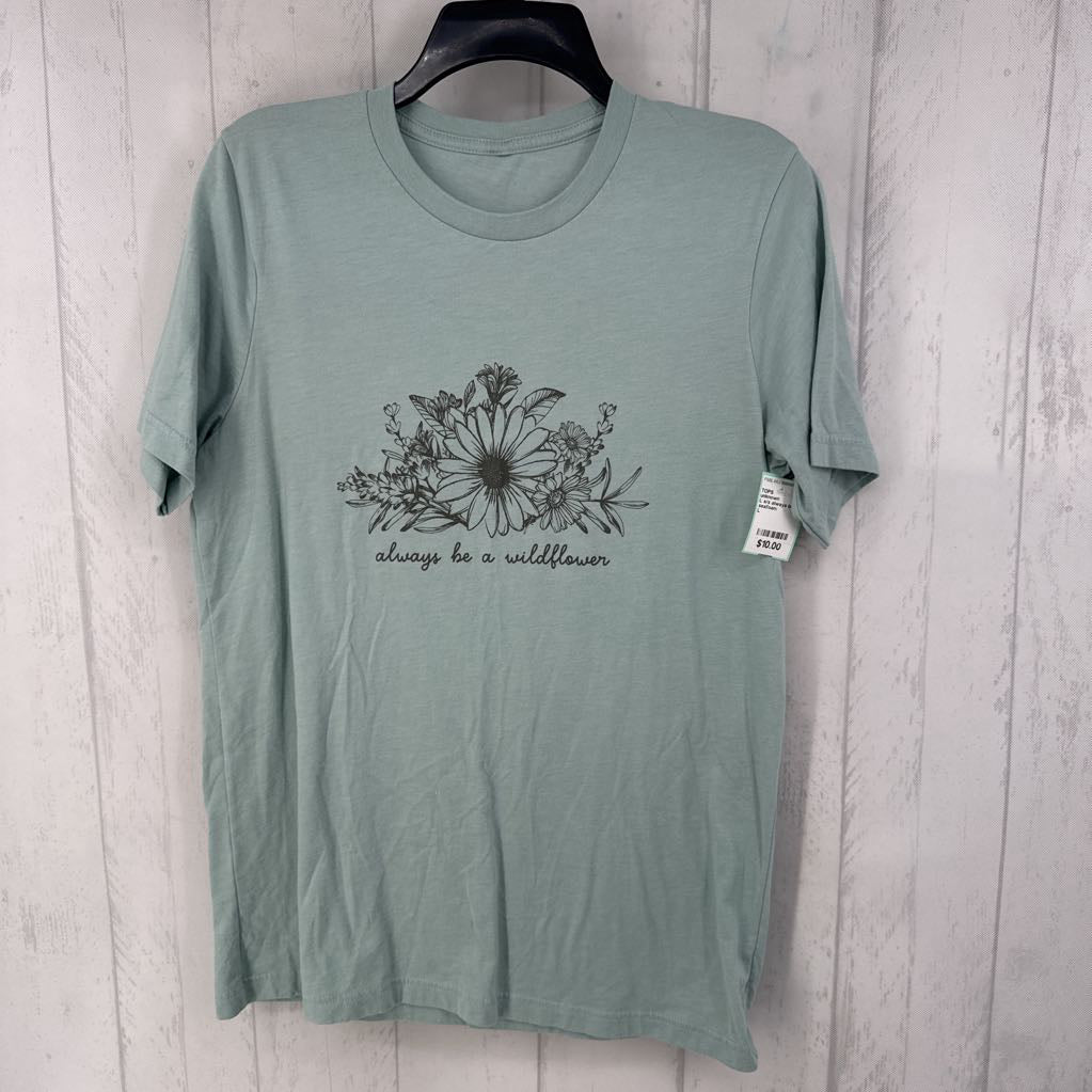 L s/s always be a wildflower t-shirt