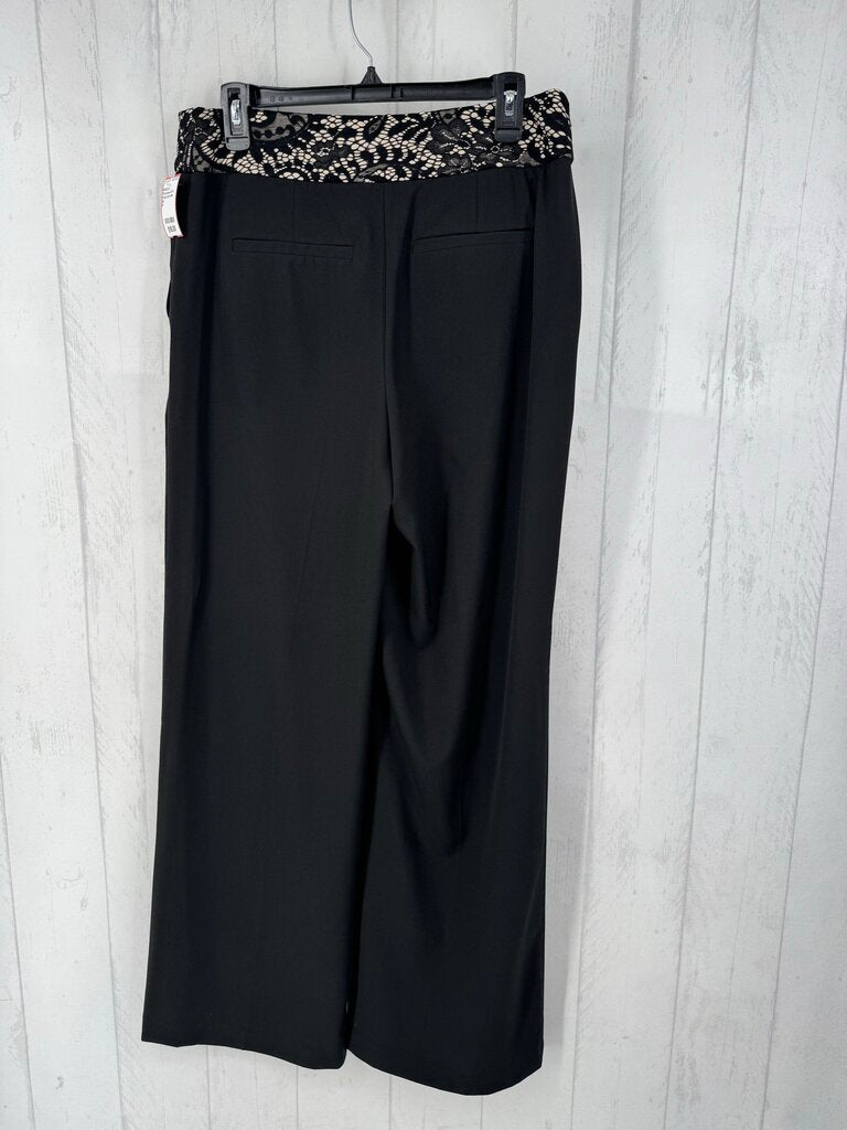 10 lace top wide leg pant