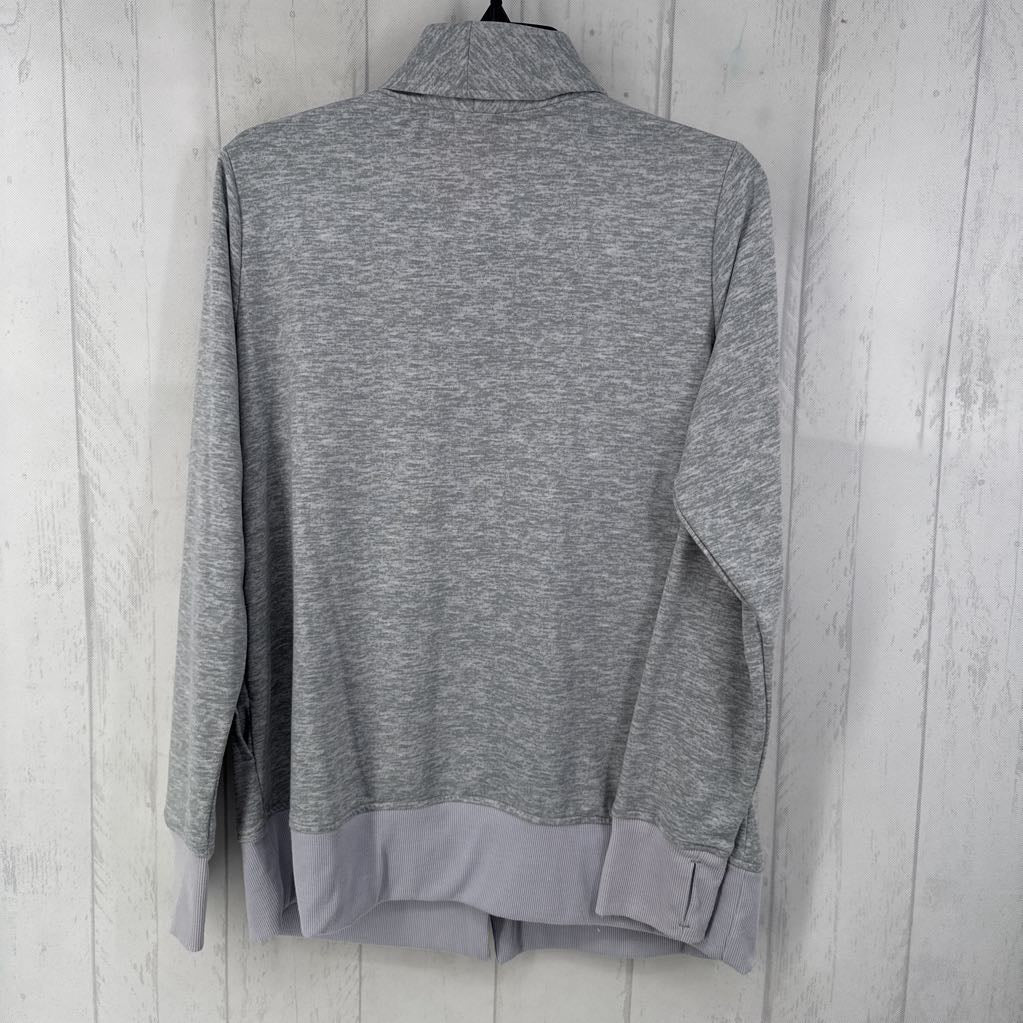M marled crossover sweatshirt
